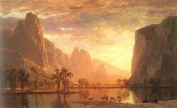 Albert Bierstadt : Valley of the Yosemite